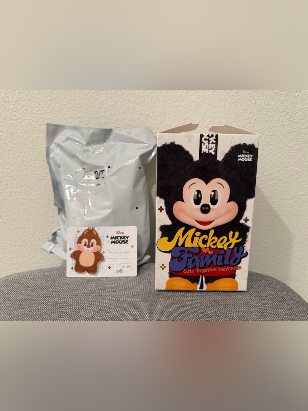 Pop Mart Mickey Family Cute Together Keychain - Confirmed Dale